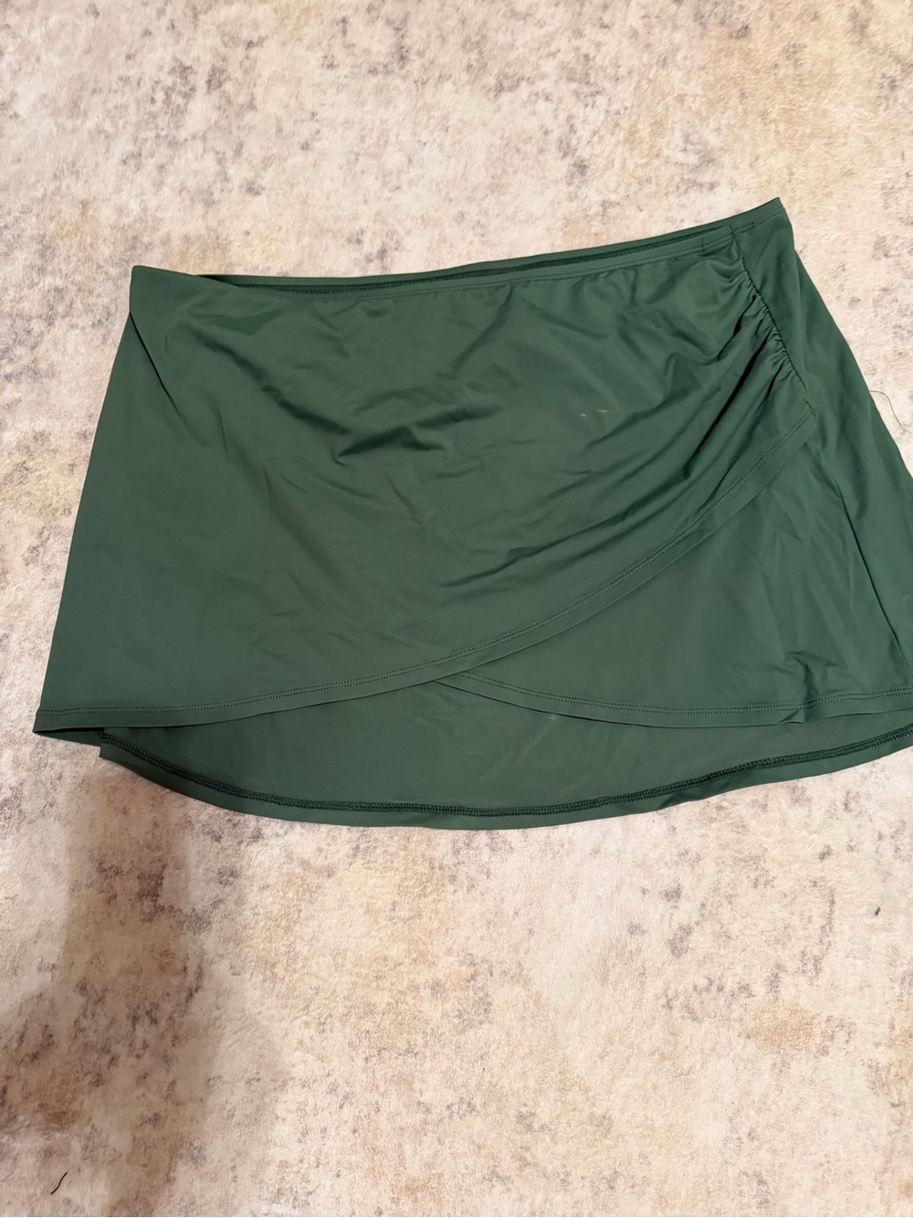 Jantzen Forest Green Swim Sarong Skirt
